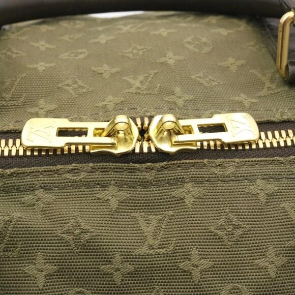 LOUIS VUITTON Monogram Mini Keepall Bandouliere55 Boston Bag Khaki Auth - Picture 7 of 15